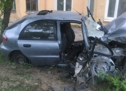 Видео жуткой аварии на Карла Маркса появилось в сети