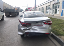 В центре Тамбова в ДТП пострадал маленький ребёнок