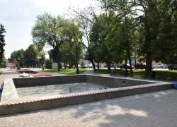 Обновлённые городские фонтаны запустят в августе