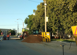 На Пролетарке сделали ливневку 