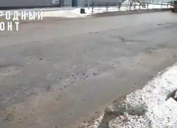 На отремонтированном участке улицы Гагарина в Тамбове сразу появились ямы