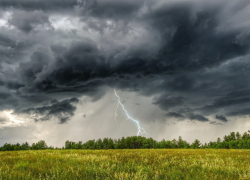 Сегодня вечером в Тамбове ожидается гроза