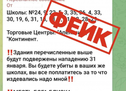 Тамбов накрыла волна фейков о готовящихся нападениях на школы и торговые центры