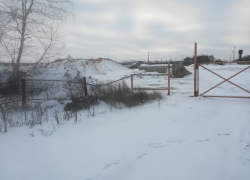 В Стрельцах местные жители пожаловались на то, что рядом с их домами свалили пескосоляную смесь