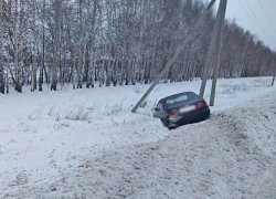 Водитель умер, съехав в кювет на Северном обходе Тамбова 