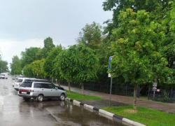 В Тамбове после сильного ливня затопило улицу Гоголя 
