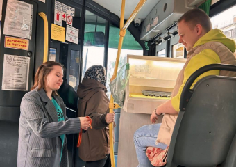 В Тамбове стартовала акция «Автобус Победы» от партии «Новые люди»