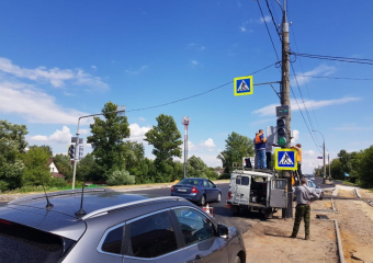 На Рассказовском шоссе в Тамбове настроят «зелёную волну» из светофоров