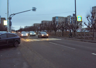 На улице Магистральной в Тамбове сбили пенсионерку