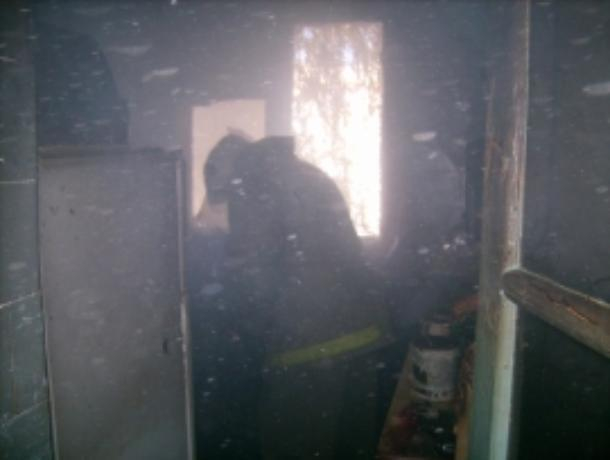 Утро в Сосновском районе началось с пожара