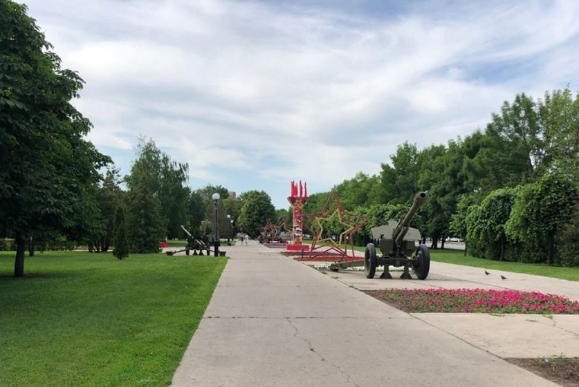 Фото парк победы в тамбове