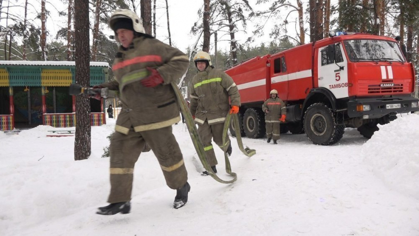 Пожар в «Белочке» потребовал экстренной эвакуации детей 