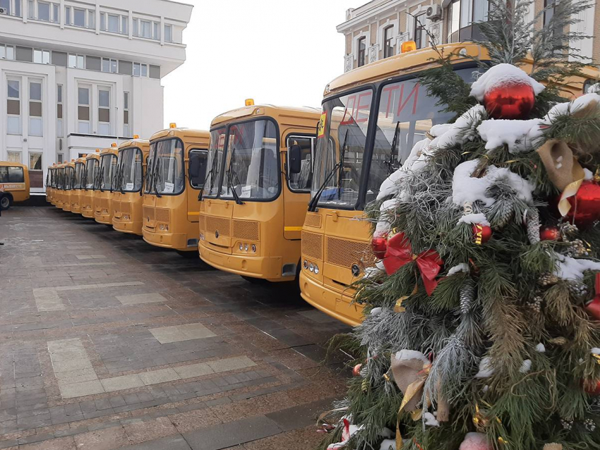 Парк школьных автобусов Тамбовской области обновлён на 26 единиц