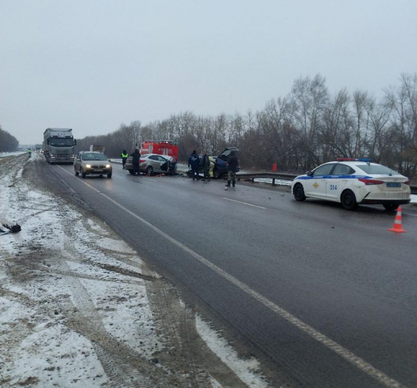 В лобовом столкновении на трассе Жердевского округа погибло два водителя