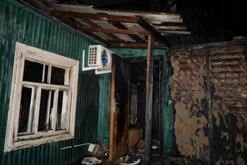 В Кирсановском округе при пожаре погиб 53-летний мужчина