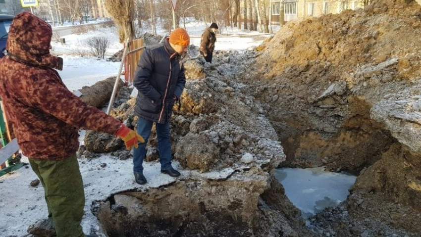 В посёлке Строитель из-за сильных холодов лопнул водопровод
