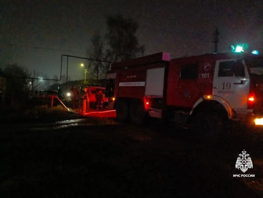 Двое мужчин погибли при пожаре в Инжавине