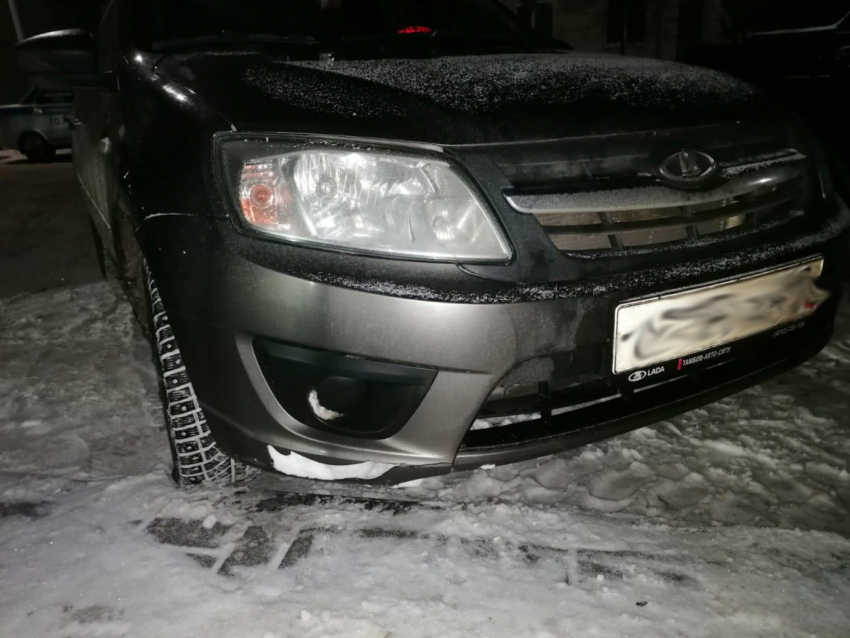 В Котовске водитель «Лады Гранта» сбил девушку на пешеходном переходе