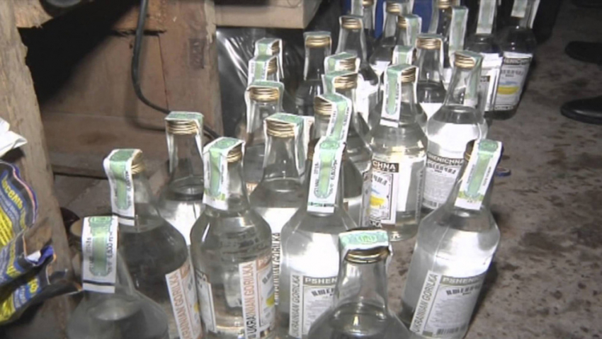 16 тысяч бутылок контрафактной водки не попали на праздничные столы тамбовчан