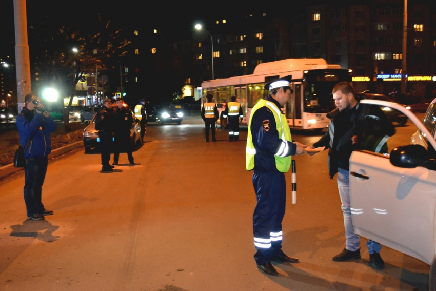 48 водителей с признаками опьянения задержаны во время рейда