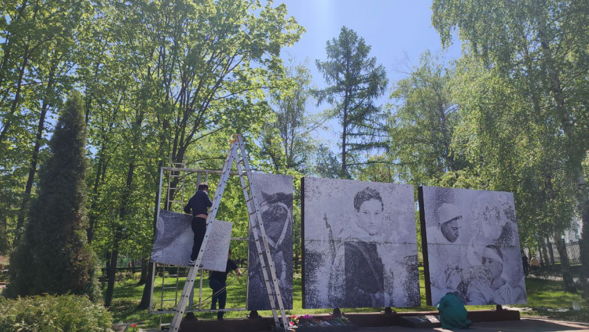 В Тамбове начали демонтаж триптиха «Стена Памяти»