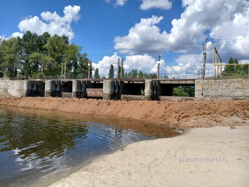 В Моршанске ремонт плотины на Цне оказался под вопросом