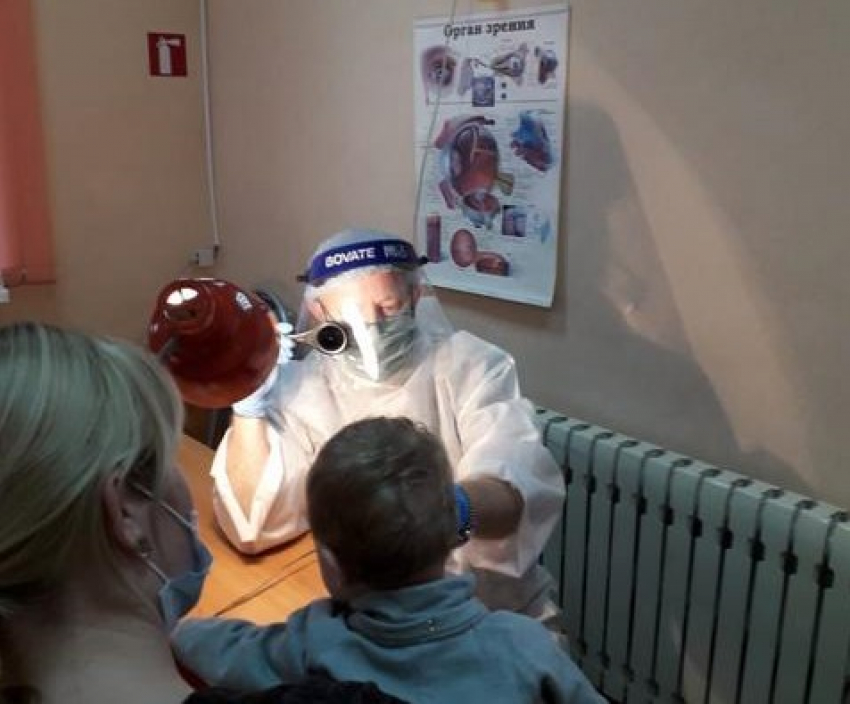В детском отделении Мичуринской поликлиники появилось новое офтальмологическое оборудование
