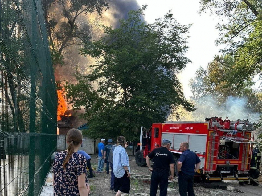 В Котовске сгорела единственная спасательная станция