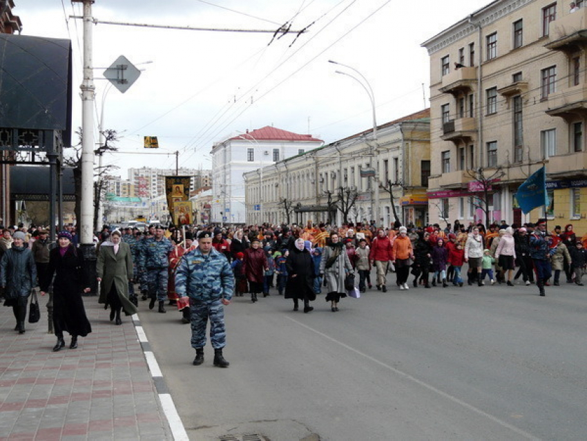 Во время пасхальных мероприятий в Тамбове вводятся ограничения в движении транспорта