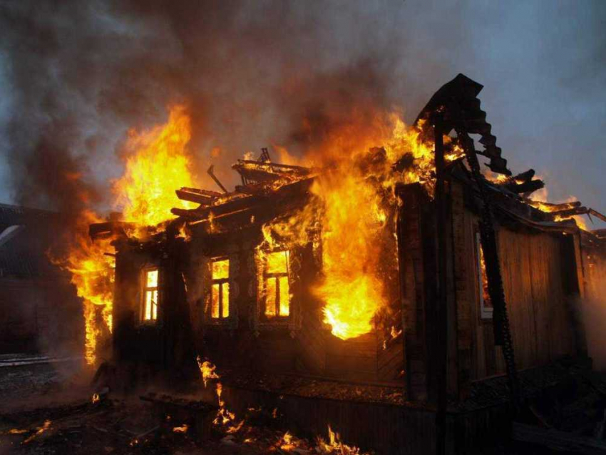 67-летняя женщина сгорела в собственном доме вместе с правнуками
