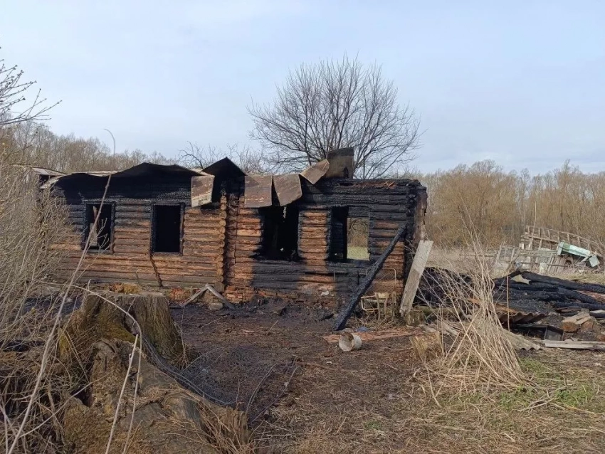 В Староюрьевском округе при пожаре погибли мать и сын