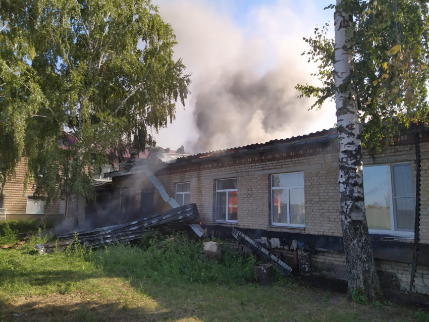 В Татаново загорелся детский дом