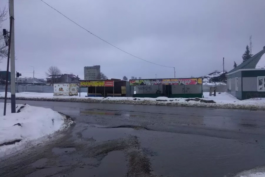 Власти Тамбова собираются демонтировать торговые павильоны на улице Кавалерийской
