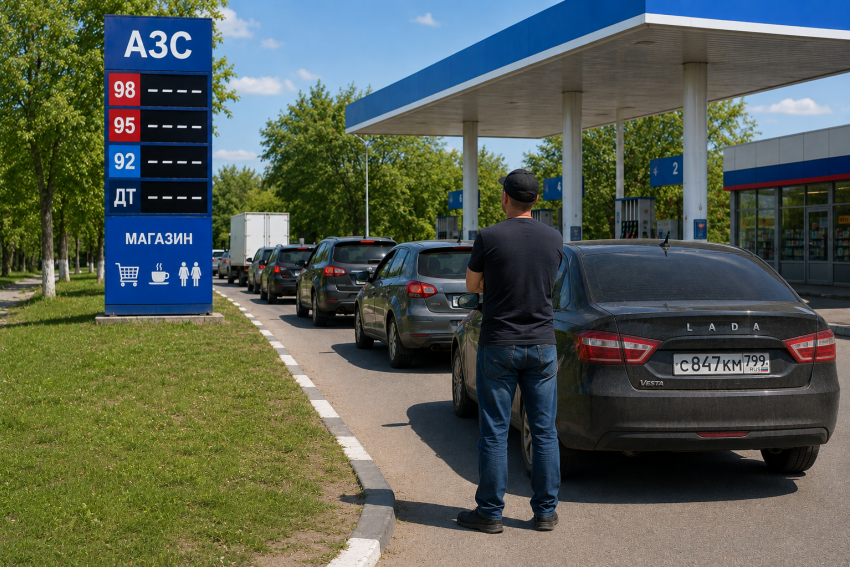 К трём часам бензин заканчивается: Тамбовская область всё ещё ждёт увеличения поставок