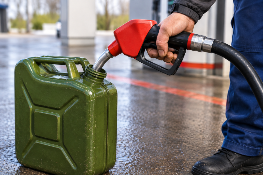 На АЗС «Роснефти» в Мичуринске дважды отпустили бензин в канистры вопреки запрету