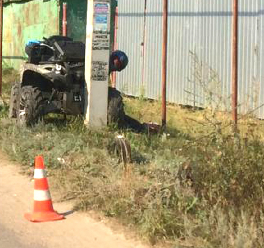 Смертельная езда: квадроцикл «влетел» в столб в Тамбовском районе