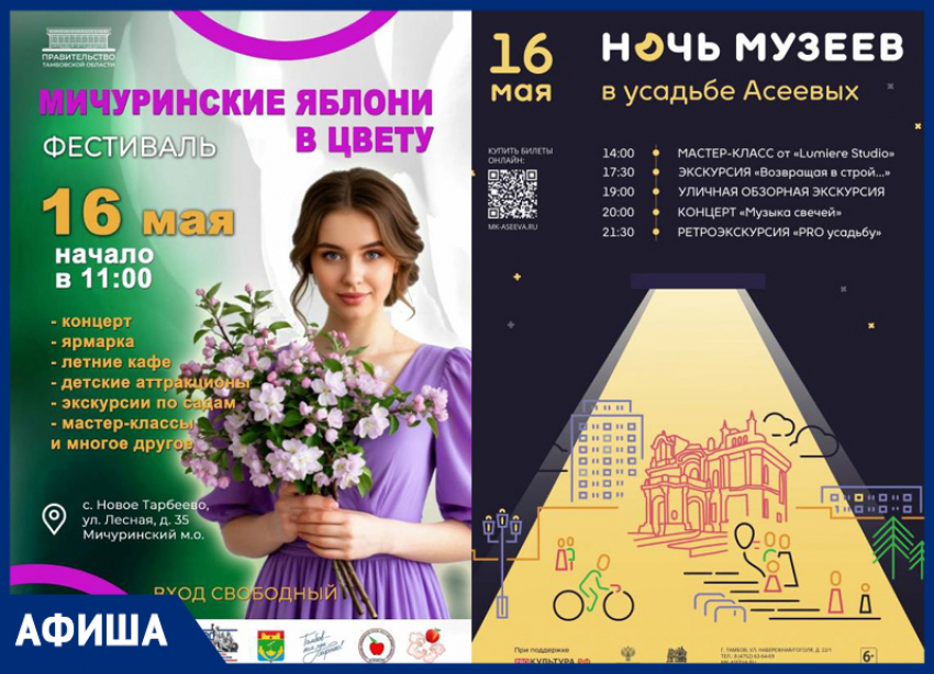 Музейно-спортивные выходные в афише «Блокнот Тамбов»