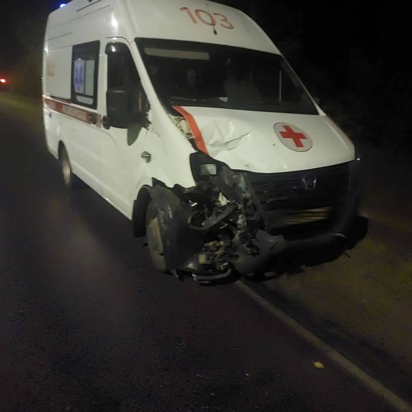 Четыре человека пострадали в ДТП со скорой под Моршанском