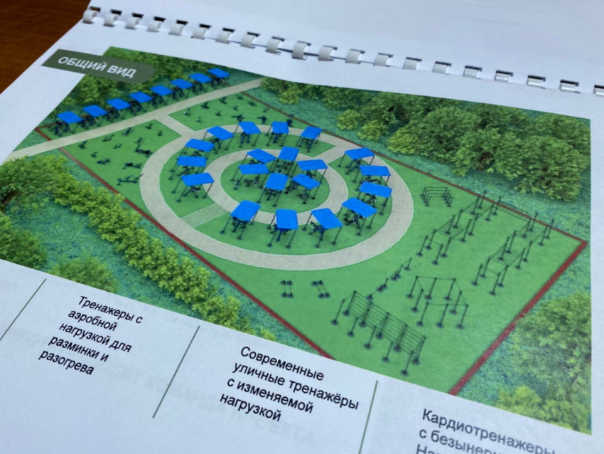 В Тамбовской области планируют построить «Народный фитнес-парк»