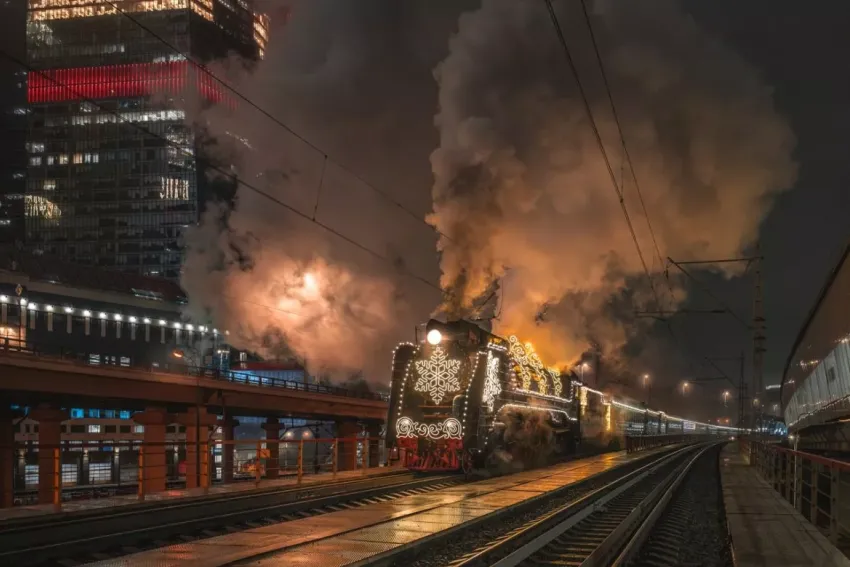 Фирменный поезд Деда Мороза приедет в Тамбов 