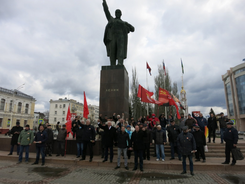 Тамбовские коммунисты устроили митинг в период самоизоляции