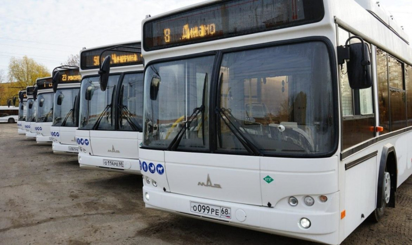 В Тамбове на самые “загруженные” маршруты вышло 6 новых автобусов