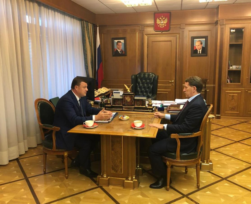 Вице-премьер России Алексей Гордеев обсудил с губернатором Александром Никитиным перспективы новых проектов в АПК региона