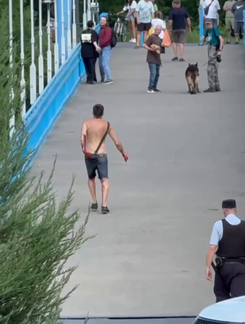 В Тамбове на задержанного пьяного с ножом неадеквата завели дело