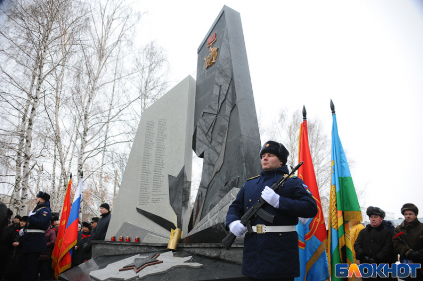 3000 тамбовчан открыли памятник афганцам