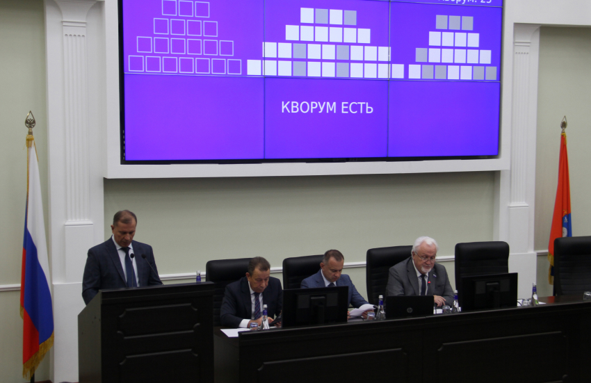 Бюджет Тамбовской области-2026 принят с дефицитом 