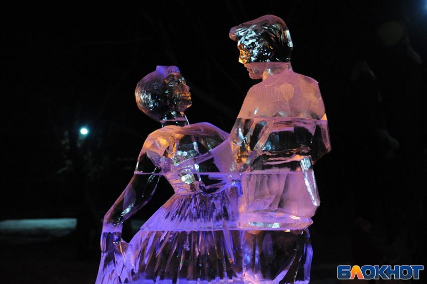 Тамбовский фестиваль ледяных скульптур откладывается из-за погоды