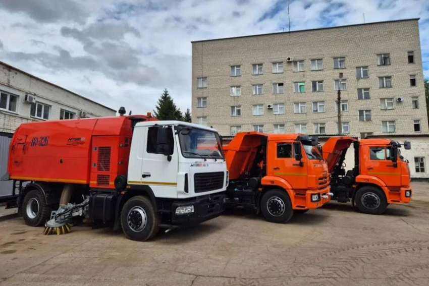 Тамбов получит почти 40 единиц новой коммунальной техники