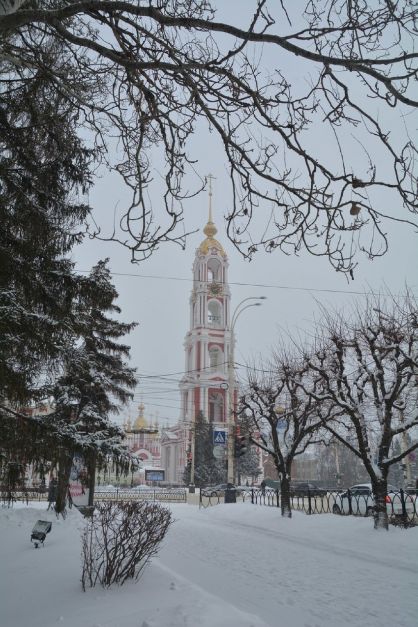 В Тамбов пришла зима и принесла… дожди 