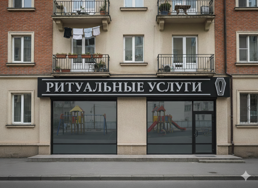 Размещение магазинов ритуальных услуг в жилых домах недопустимо — эксперты